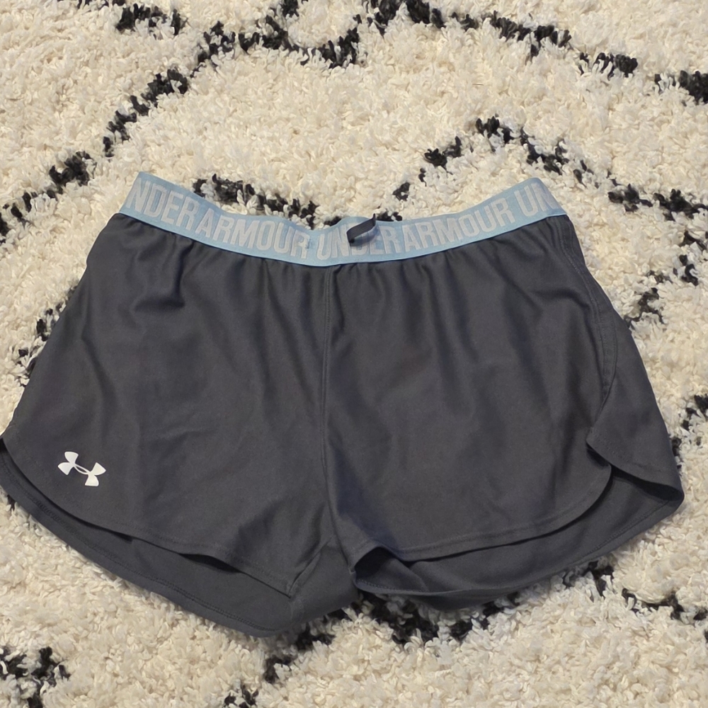 Under Armour Gray Athletic Performance Shorts
